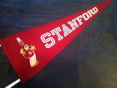 Museum Of Stanford University Pennants Vintage College Pennants For Sale