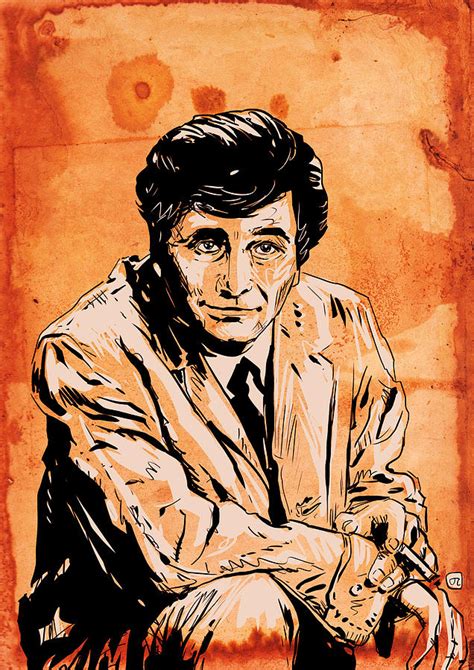 Columbo Drawing By Giuseppe Cristiano