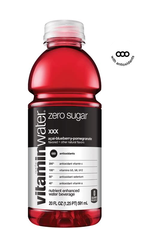 Vitamin Water Acai Blueberry Pomegranate Nutrition Facts Angarola Mau