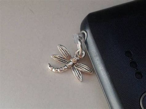 Dust Plug Cell Phone Dust Plug Dragonfly Dust Plug Cell Etsy Cell