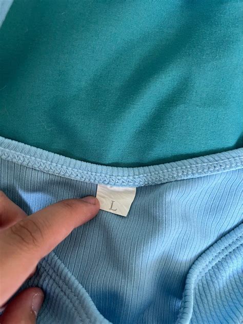 Light Blue Bikini Set Women S Fashion Swimwear Bikinis Swimsuits On Carousell