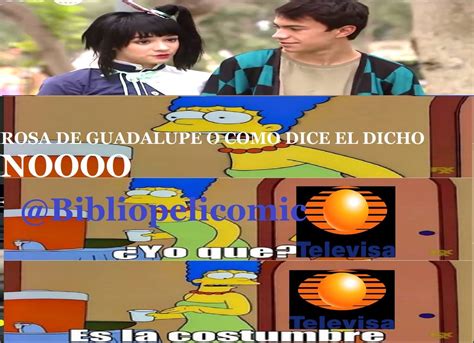 Televisa No Es La Costumbre Meme Subido Por Bibliopelicomic Memedroid