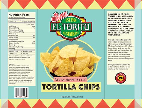 El Torito Chips Package Design on Behance