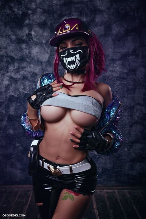 Kalinkafox Kda Akali Naked Cosplay Asian Photos Onlyfans Patreon