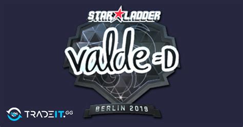 Sticker V4lde Foil Berlin 2019 Tradeit