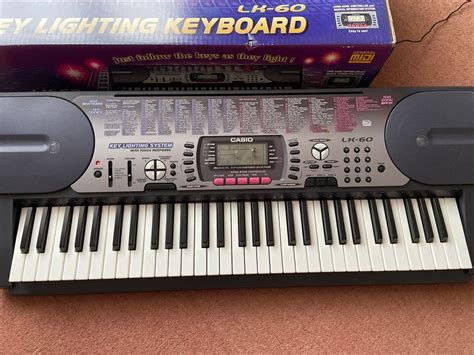 Casio Light Up Keyboard Lk 60 Key Lighting Keyboard Piano With Stand