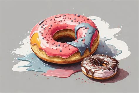 Donut Vector Art Graphic by Ariyan Store · Creative Fabrica