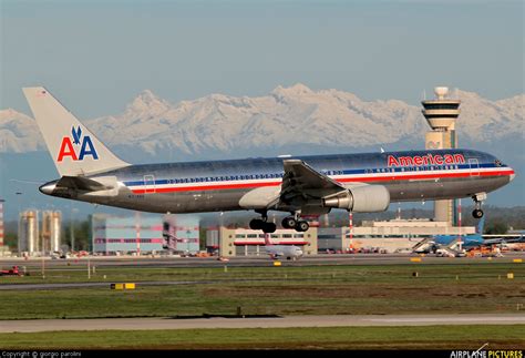 N Aa American Airlines Boeing At Milan Malpensa Photo