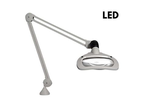 Wave Led Bench Magnifier With Light 355di Elmi