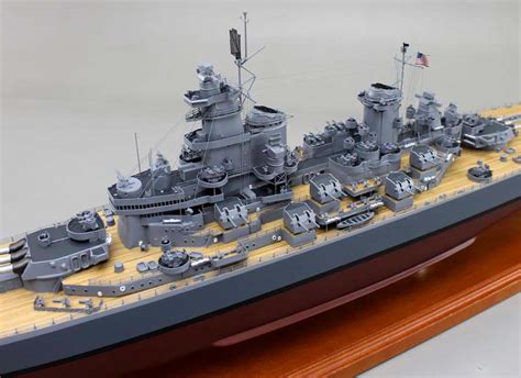 Uss Wisconsin Replica Model