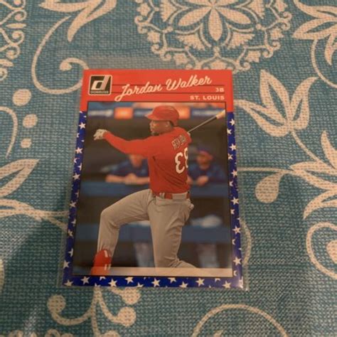 2023 Donruss Baseball Jordan Walker Retro 1990 Variation Independence