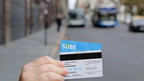 Tarjeta Sube Cómo Registrarla Para Pagar Con Descuento Y Ahorrar Plata