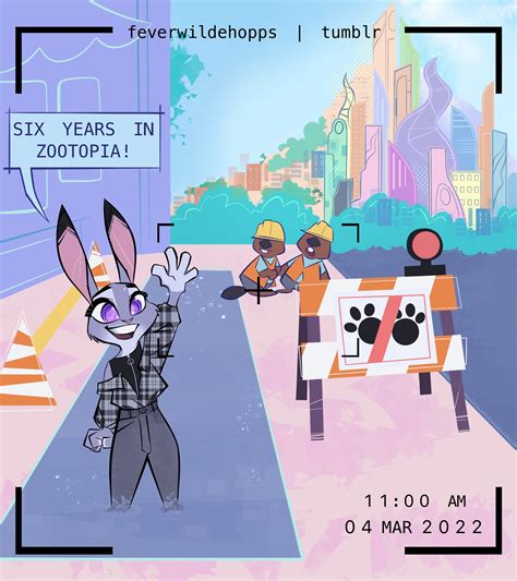 feverwildehopps | tumblr﻿rerwildehopps | tumblr SIX YEARS IN ZOOTOPIA
