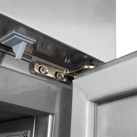 Frigorífico acero inox puerta vidrio PROFILINE 700L GN 2 1 65962