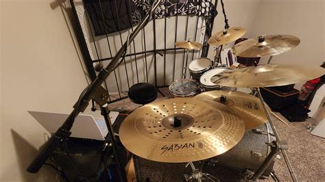 New Cymbals New Setup : r/drums