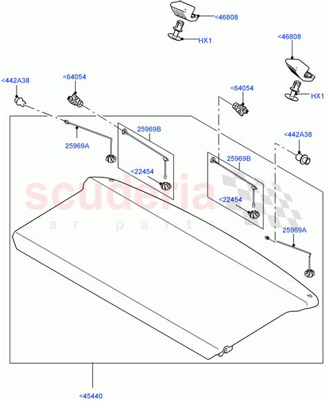 Load Compartment Trim Package Tray 5 Door Itatiaia Brazil V