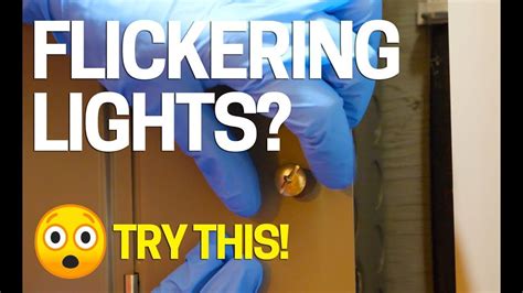 How To Fix Lights That Flicker