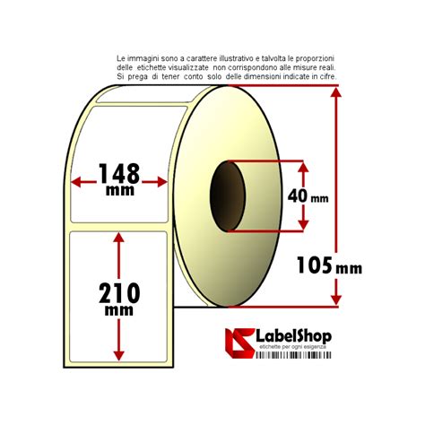 Etichette Vellum In Rotoli