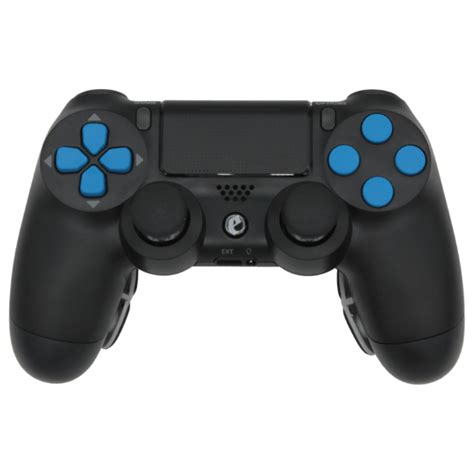 PS4 + PC Black & Blue Controller