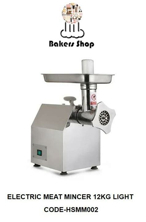 Electric Meat Mincer Kg Ss Body At Rs Shawarma Machine In