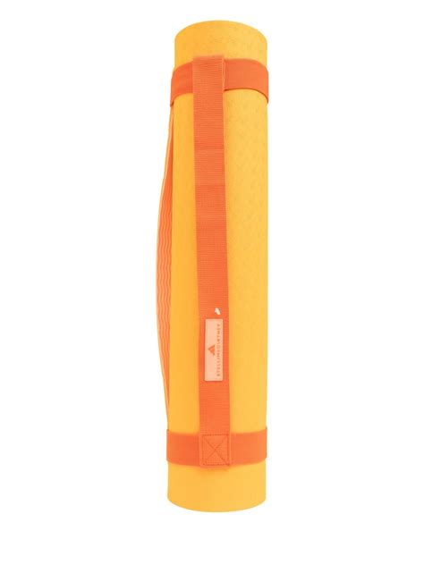 Adidas By Stella Mccartney Logo Yoga Mat Orange Farfetch