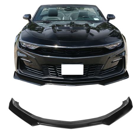 Buy Ikon Motorsports Front Bumper Lip Compatible With 2016 2023 Chevy Camaro 1le Style Gloss