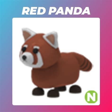 Roblox Adopt Me Neon Red Panda Czechowice Dziedzice Kup Teraz Na Allegro Lokalnie