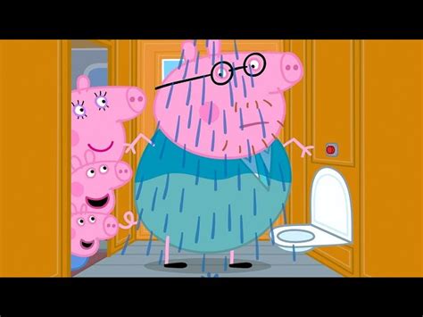 Daddy Pig S Shower ON The Train Peppa Pig Official Full Episodes