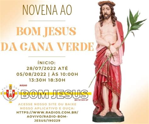 Novena Do Senhor Bom Jesus Da Cana Verde Em Batatais Arquidiocese De