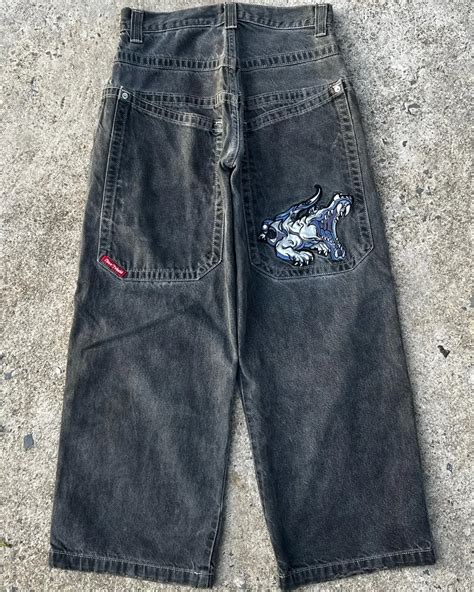 JNCO Jeans Y2k Con Estampado Gr Fico De Dibujos Animados Para Hombres Y