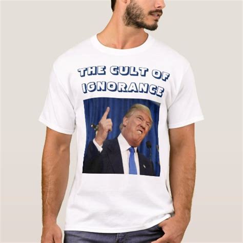 Anti Trump Teeshirt Cult T Shirt Zazzle