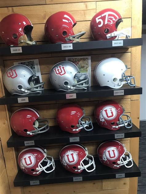 Utah helmet history | Utah utes football, Football helmets, Utah football