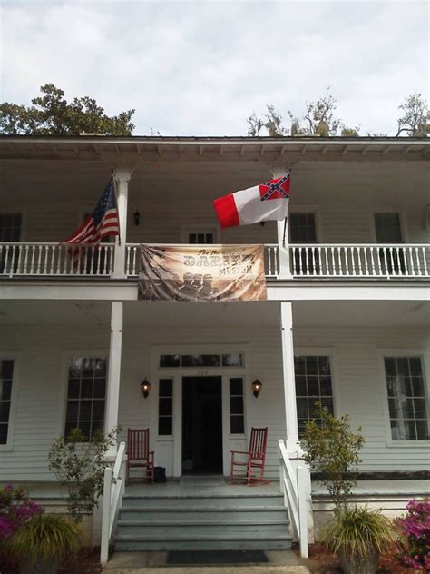 Dr Spauldings Flag The Burning Of Darien Museum