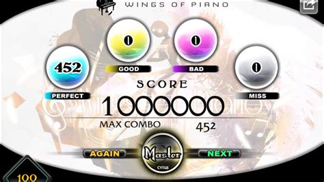 Cytus Chapter D Wings Of Piano Hard Million Master TP 100 YouTube