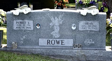 Odas Rowe 1910 1962 Homenaje De Find A Grave