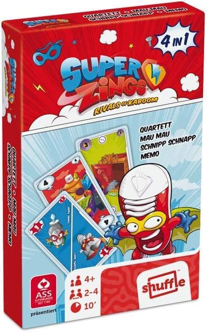 Superzings Quartett 4 En 1 ASS Altenburger 22510000 Color Modelo