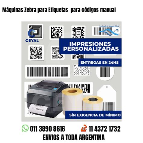 Máquinas Zebra para Etiquetas para códigos manual Etiquetas Flores