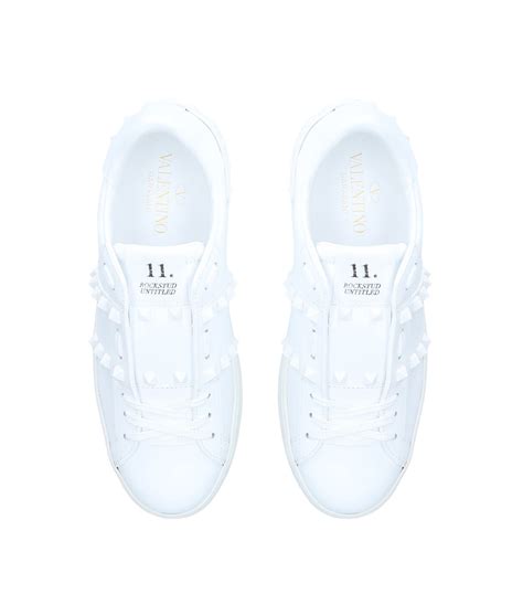 Valentino Garavani White Valentino Garavani Open Rockstud Sneakers