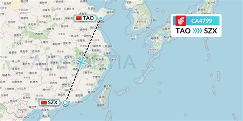 CA4799 Flight Status Air China Qingdao To Shenzhen CCA4799