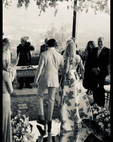 M Ximo Menem Sorprende Con In Ditas Fotos De La Boda De Cecilia Bolocco