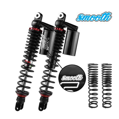 YSS Twin Shock G Sport Smooth Black Series TG302 395TR For ADV 160