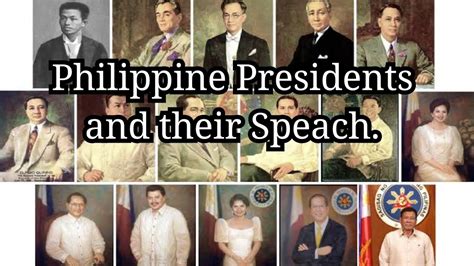 Philippine Presidents Timeline