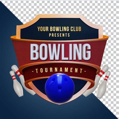 Premium Psd Bowling Cup 3d Render Composition Isolated Layer