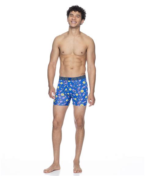 Joe Boxer Mens Eggplants Performance Boxer Briefs Pack Of 4 Macys