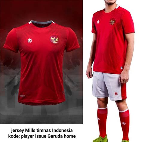 Jual Jersey Timnas Indonesia Mills Garuda Player Issue Home RED Jersey