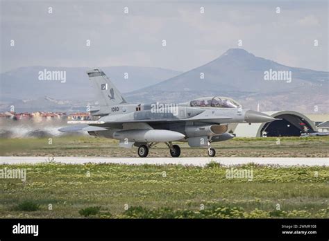 Konya Turkiye May 09 2023 Pakistan Air Force Lockheed Martin F 16d Fighting Falcon Jf 1