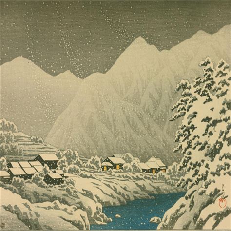 Second Life Marketplace - Japanisches Wintergemälde / Japanese Winter Scene (Painting)