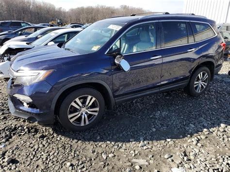 2016 HONDA PILOT EX For Sale NJ TRENTON Mon Jan 08 2024 Used