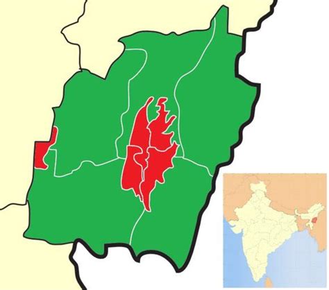 Free Images - manipur district map prohibition