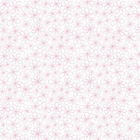 Papel De Parede Floral Rosa Fundo Branco Adesivo Sala Quarto Submarino